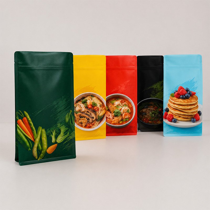 flat bottom bags