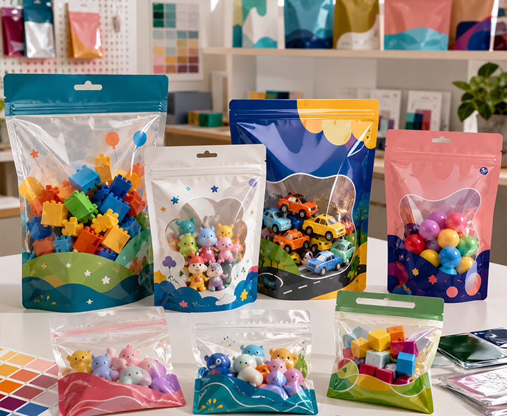 Create custom toy packaging bags